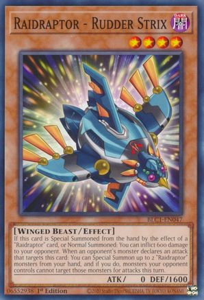 Image of Raidraptor - Rudder Strix [BLC1-EN047] Common