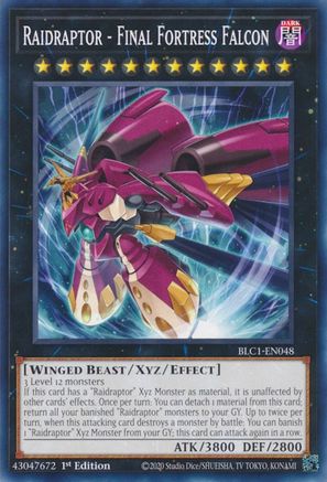 Image of Raidraptor - Final Fortress Falcon [BLC1-EN048] Common