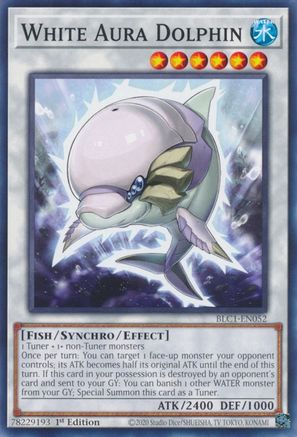 Image of White Aura Dolphin [BLC1-EN052] Common