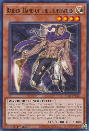 Image of Raiden, Hand of the Lightsworn [BLC1-EN060] Common