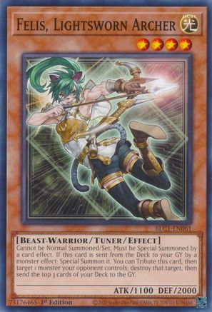 Image of Felis, Lightsworn Archer [BLC1-EN061] Common