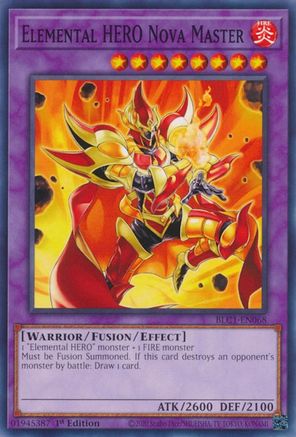 Image of Elemental HERO Nova Master [BLC1-EN068] Common