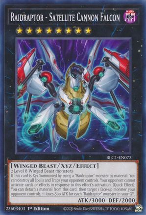 Image of Raidraptor - Satellite Cannon Falcon [BLC1-EN073] Common