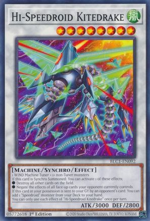 Image of Hi-Speedroid Kitedrake [BLC1-EN092] Common