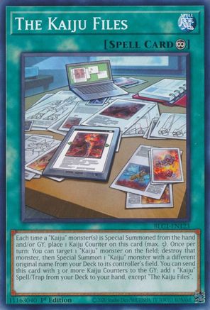 Image of The Kaiju Files [BLC1-EN123] Common