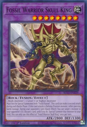 Image of Fossil Warrior Skull King [BLC1-EN129] Common