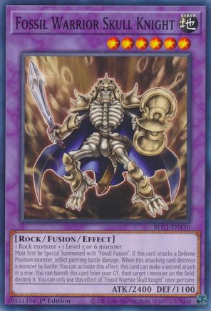 Image of Fossil Warrior Skull Knight [BLC1-EN130] Common