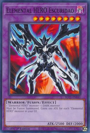 Image of Elemental HERO Escuridao [BLC1-EN141] Common