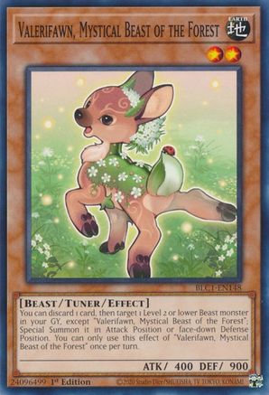 Image of Valerifawn, Mystical Beast of the Forest [BLC1-EN148] Common