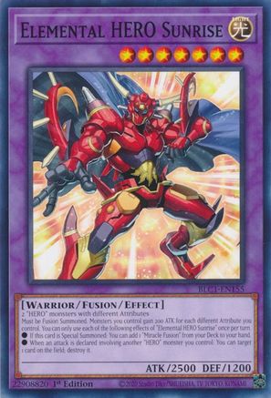 Image of Elemental HERO Sunrise [BLC1-EN155] Common
