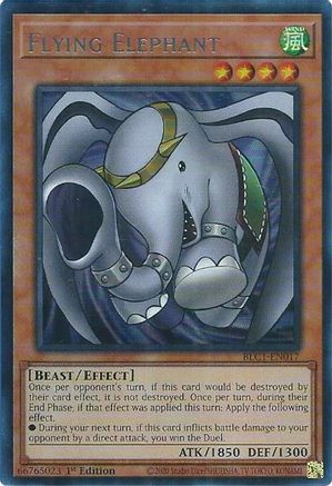 Image of Flying Elephant (Silver) [BLC1-EN017] Ultra Rare