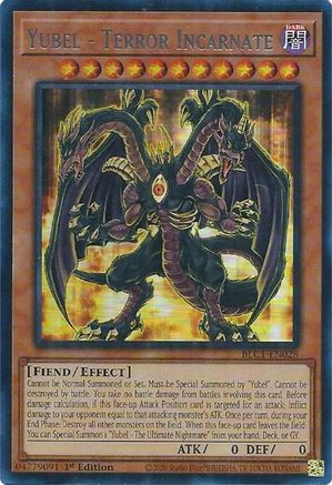 Image of Yubel - Terror Incarnate (Silver) [BLC1-EN028] Ultra Rare