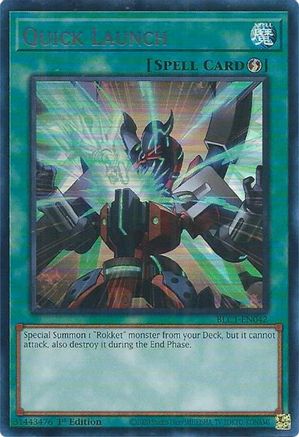 Image of Quick Launch (Silver) [BLC1-EN042] Ultra Rare