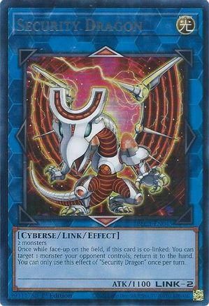 Image of Security Dragon (Silver) [BLC1-EN043] Ultra Rare