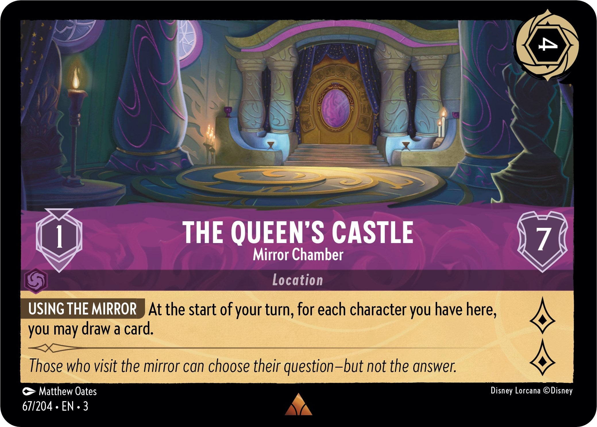 Image of The Queen's Castle - Mirror Chamber (67/204) [Into the Inklands]