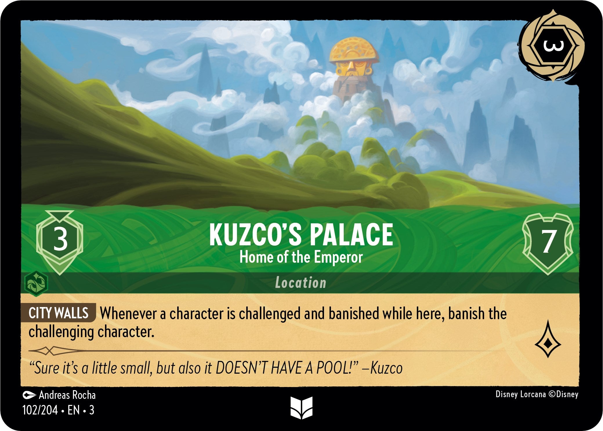 Image of Kuzco's Palace - Home of the Emperor (102/204) [Into the Inklands]