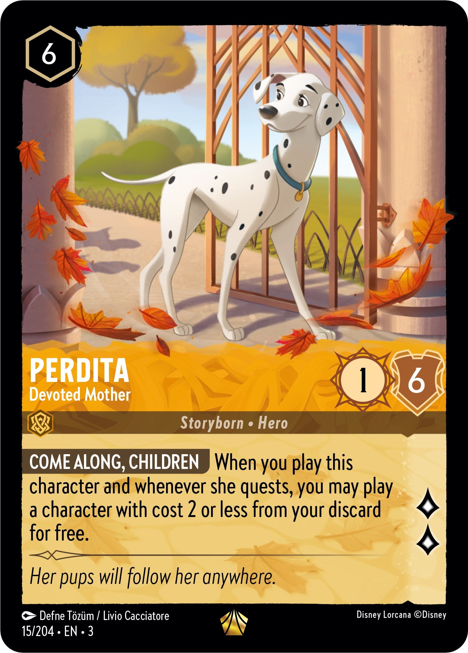 Image of Perdita - Devoted Mother (15/204) [Into the Inklands]