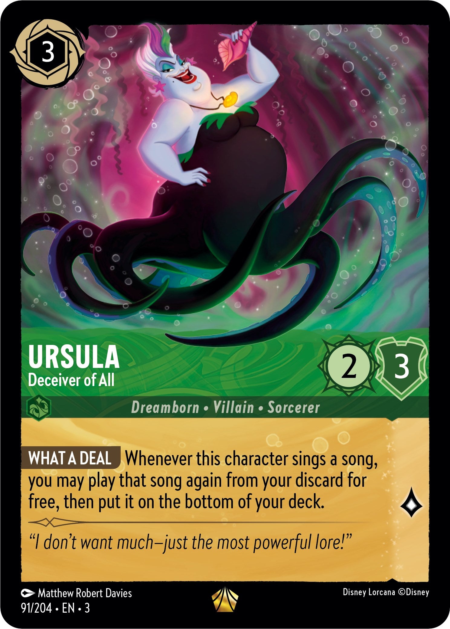Image of Ursula - Deceiver of All (91/204) [Into the Inklands]
