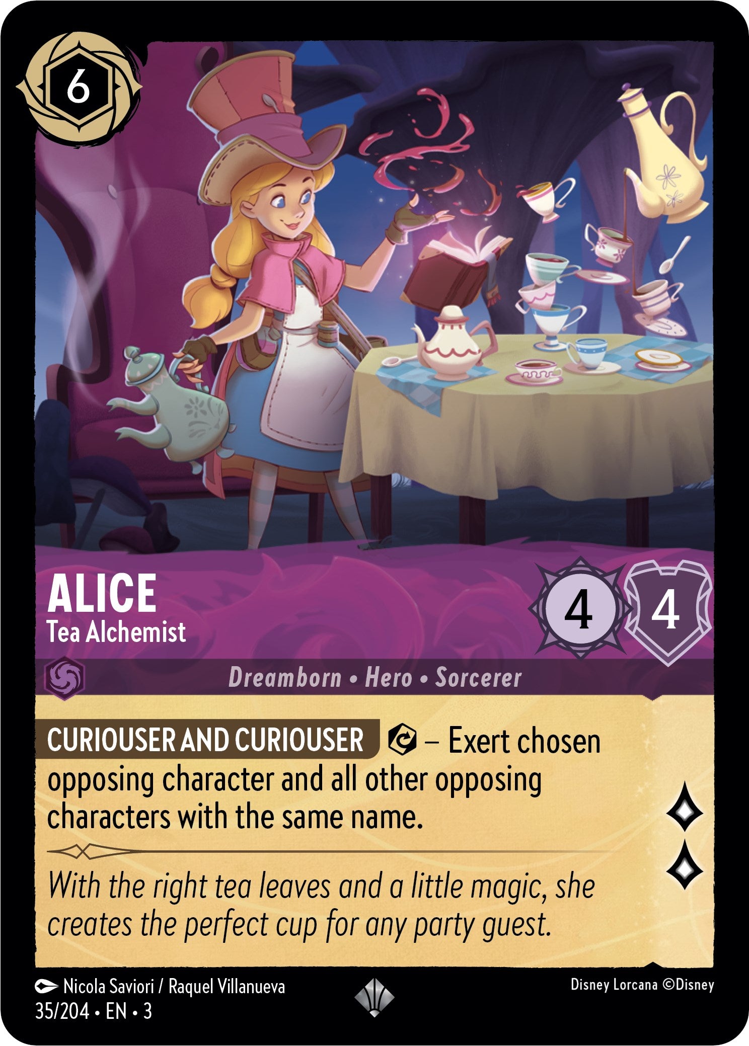 Image of Alice - Tea Alchemist (35/204) [Into the Inklands]