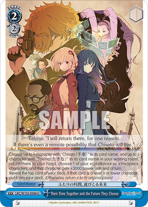 Image of Their Time Together and the Future They Choose (LRC/W105-E096 U) [Lycoris Recoil]