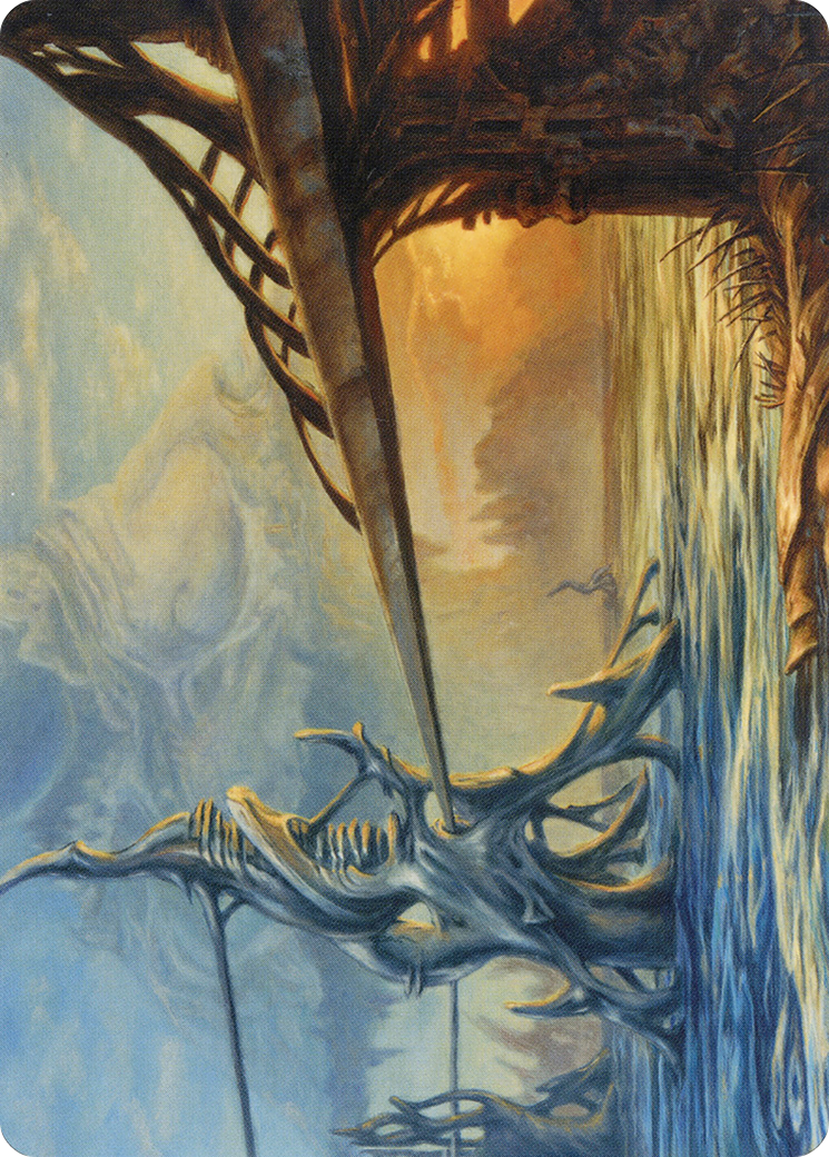 Image of Razortide Bridge Art Card [Modern Horizons 2 Art Series]