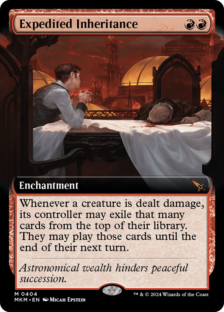 Image of Expedited Inheritance (Extended Art) [Murders at Karlov Manor]