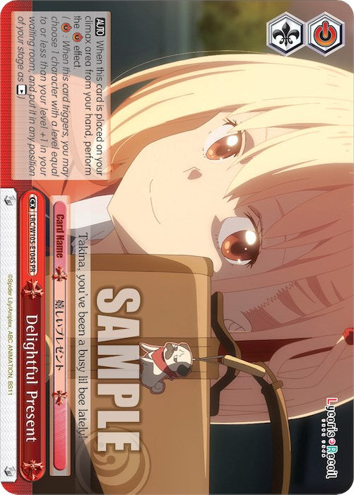 Image of Delightful Present (LRC/W105-E104S PR) [Lycoris Recoil]