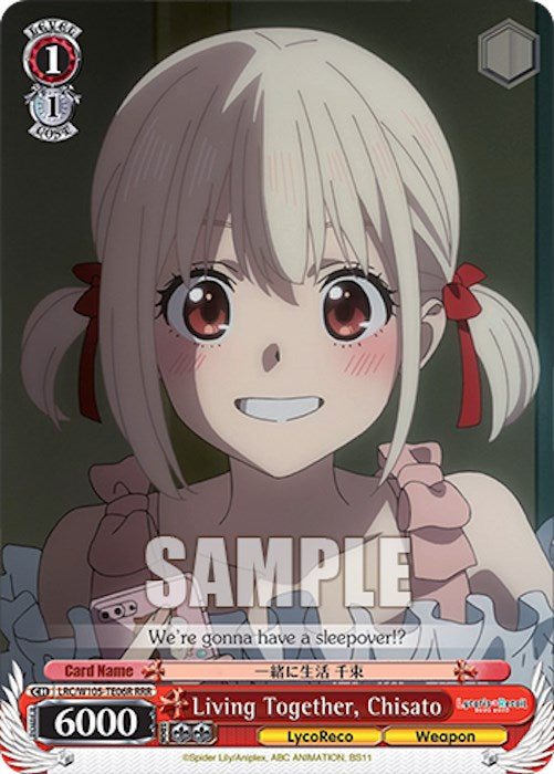 Image of Living Together, Chisato (LRC/W105-TE06R RRR) [Lycoris Recoil]
