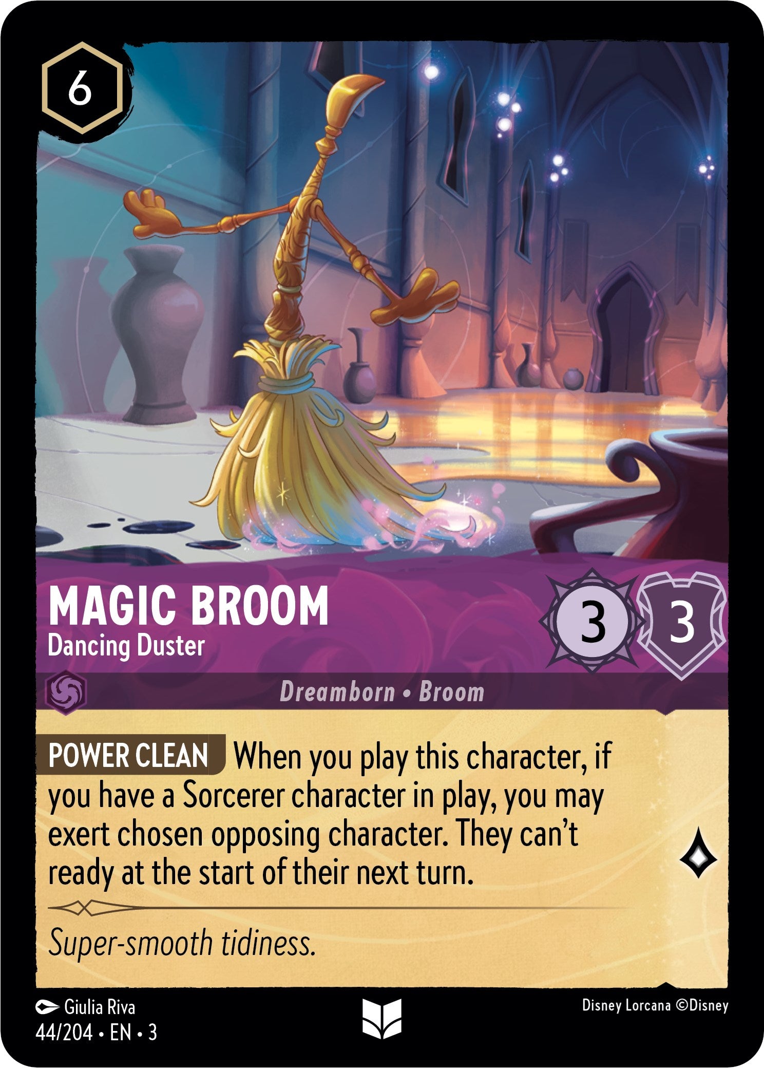 Image of Magic Broom - Dancing Duster (44/204) [Into the Inklands]