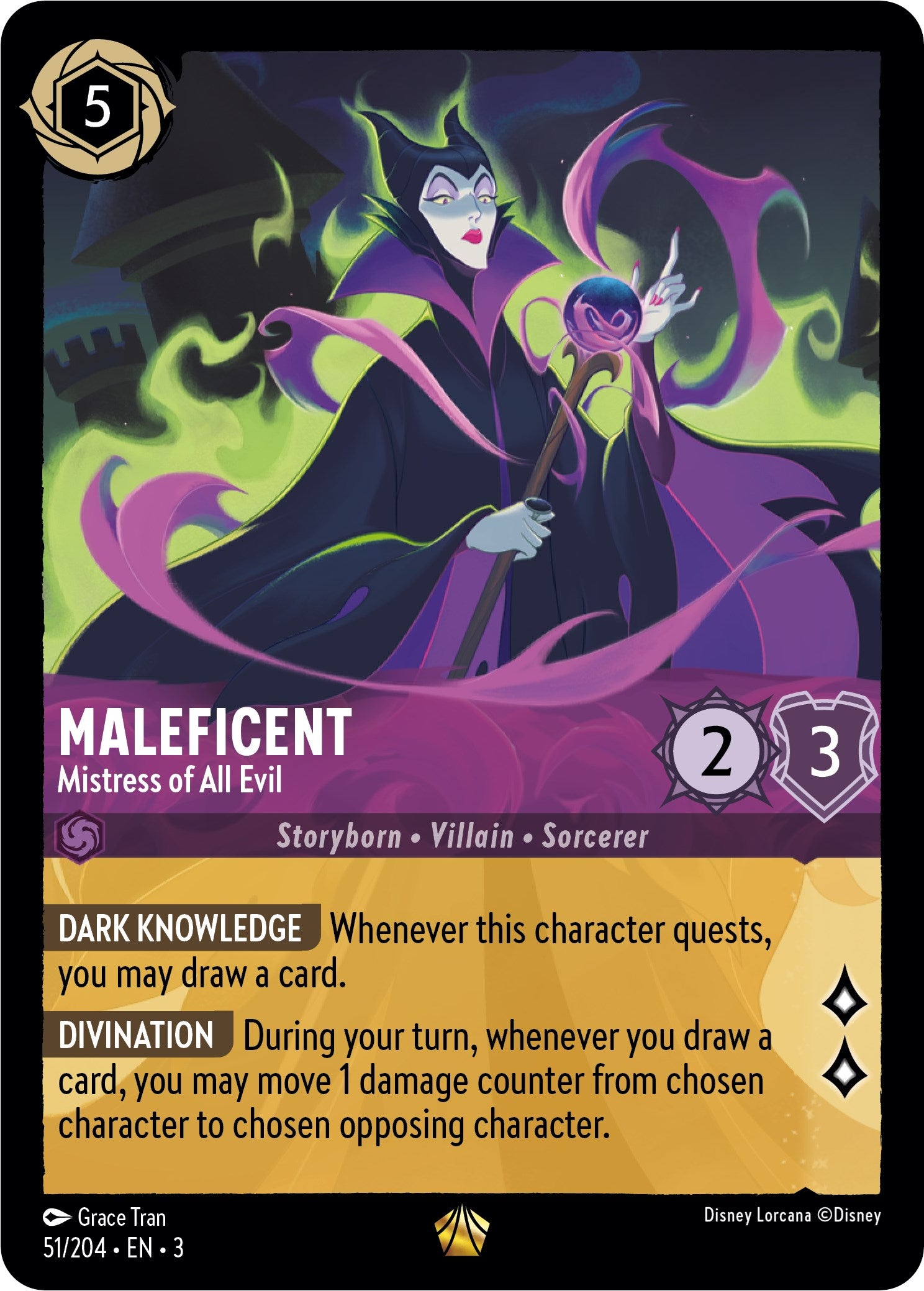 Image of Maleficent - Mistress of All Evil (51/204) [Into the Inklands]