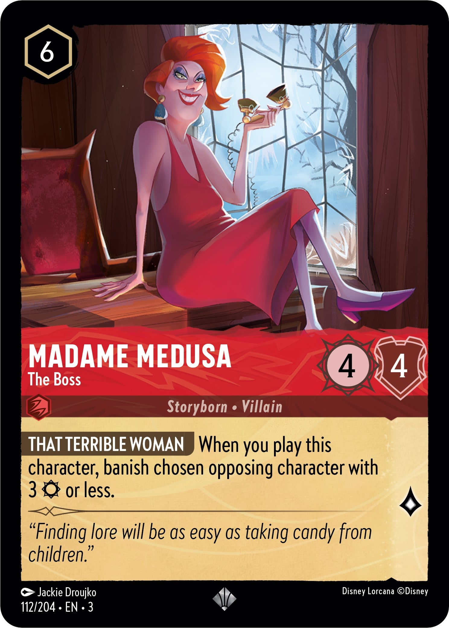 Image of Madame Medusa - The Boss (112/204) [Into the Inklands]