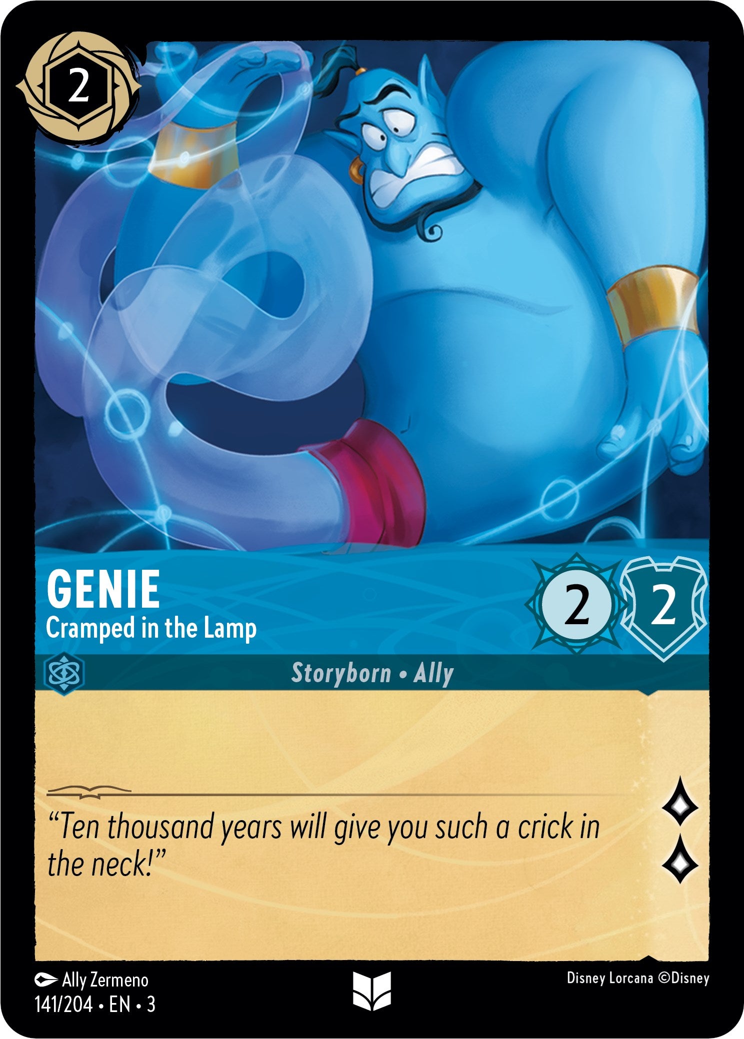 Image of Genie - Cramped in the Lamp (141//204) [Into the Inklands]