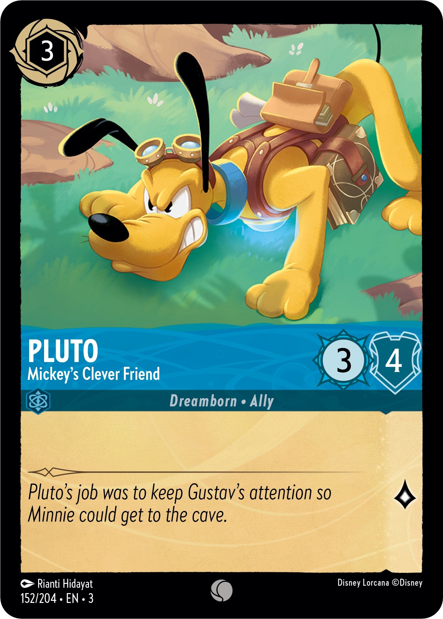 Image of Pluto - Mickey's Clever Friend (152/204) [Into the Inklands]