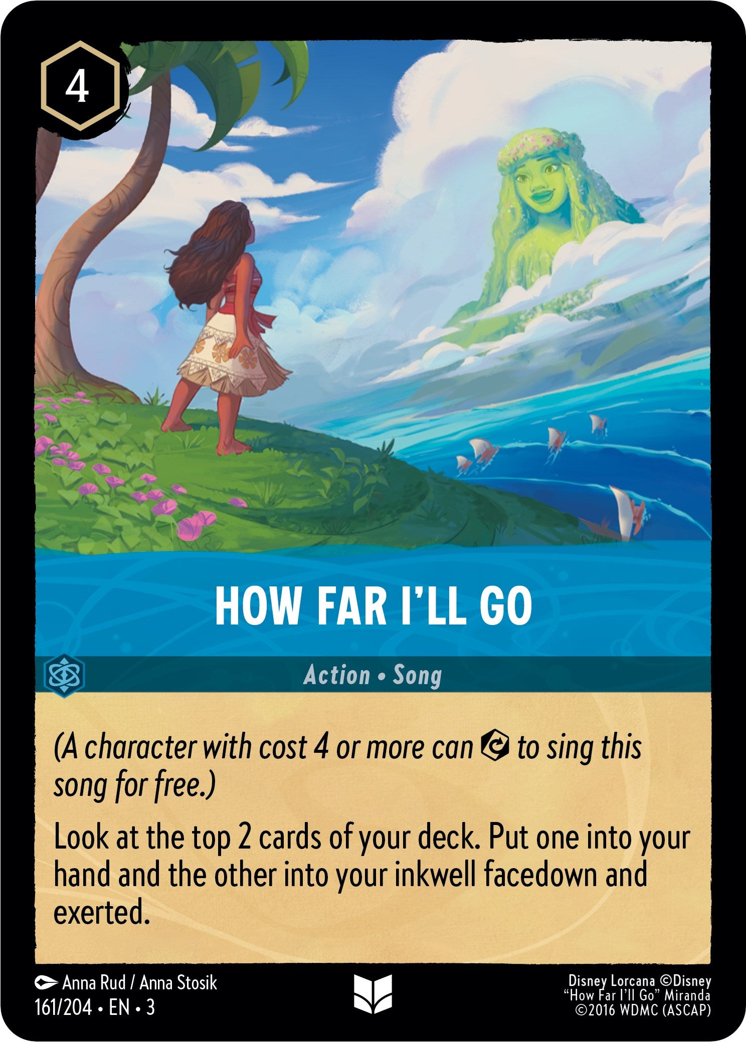 Image of How Far I'll Go (161/204) [Into the Inklands]