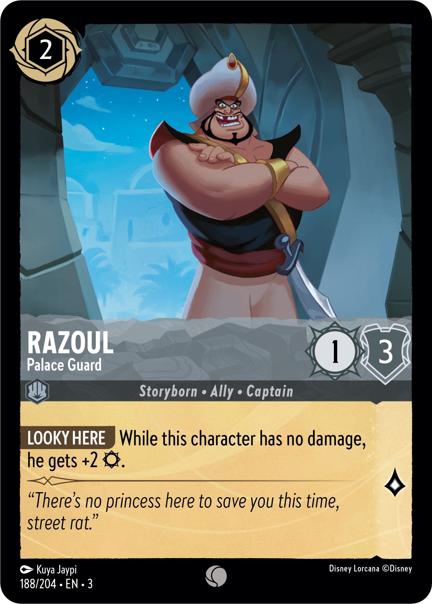 Image of Razoul - Palace Guard (188/204) [Into the Inklands]