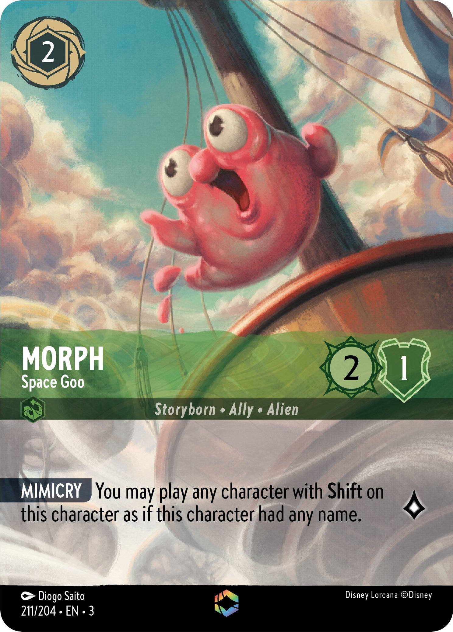 Image of Morph - Space Goo (Enchanted) (211/204) [Into the Inklands]