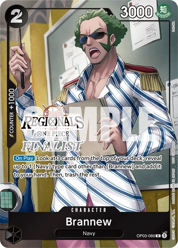 Image of Brannew (Online Regional 2024) [Finalist] [One Piece Promotion Cards]