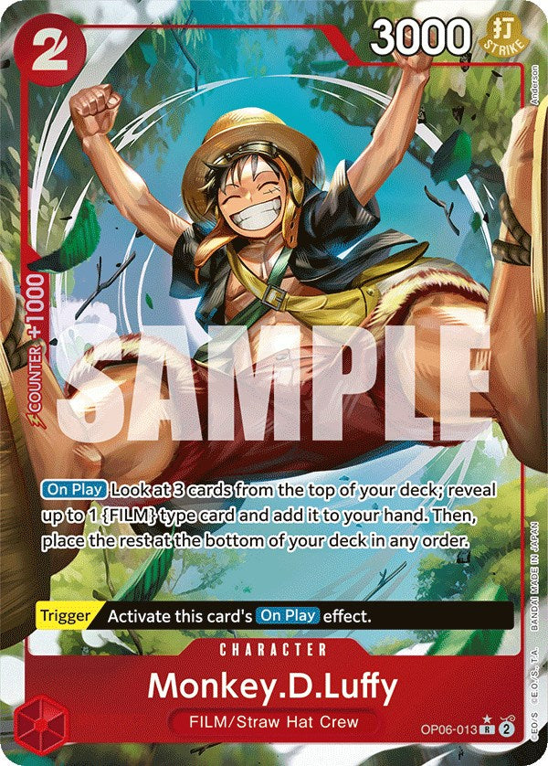 Image of Monkey.D.Luffy (Alternate Art) [Wings of the Captain]