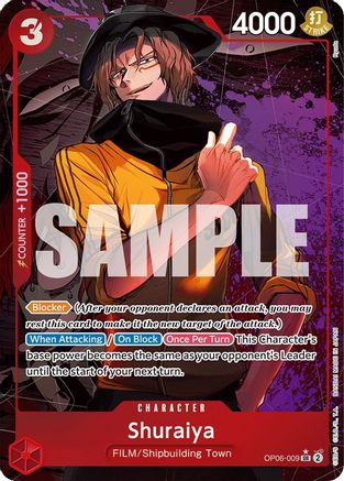 Image of Shuraiya (Alternate Art) [Wings of the Captain]