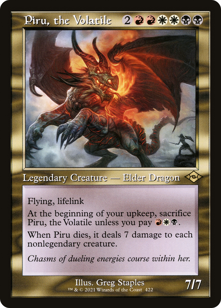 Image of Piru, the Volatile (Retro) [Modern Horizons 2]