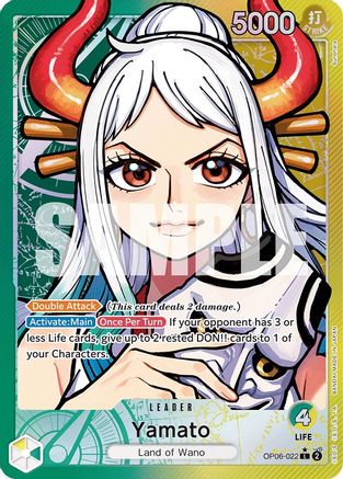 Image of Yamato (Alternate Art) [Wings of the Captain]