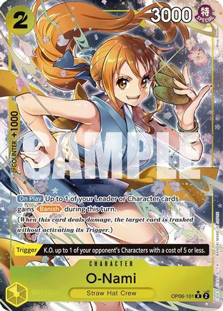 Image of O-Nami (Alternate Art) [Wings of the Captain]