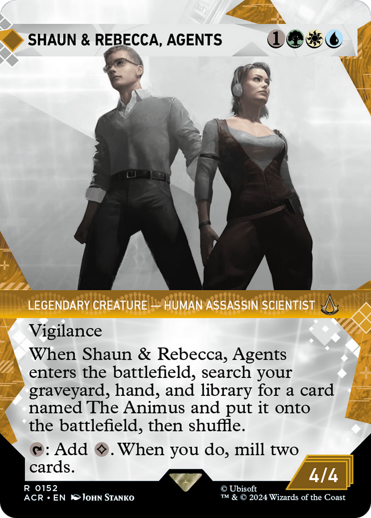 Image of Shaun & Rebecca, Agents (Showcase) [Assassin's Creed]