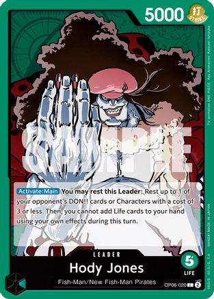 Image of Hody Jones [Wings of the Captain]