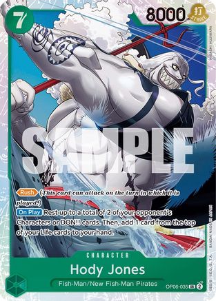 Image of Hody Jones [Wings of the Captain]