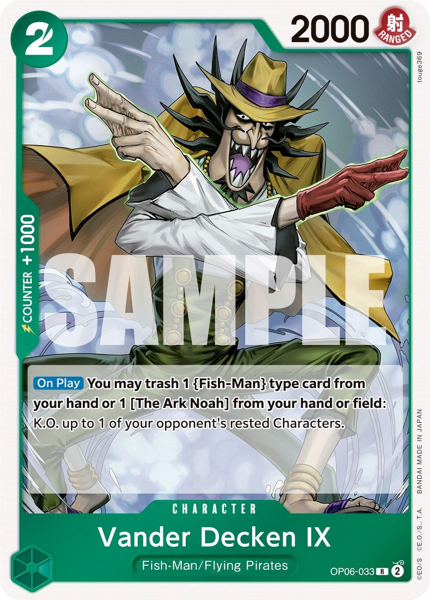Image of Vander Decken IX [Wings of the Captain]