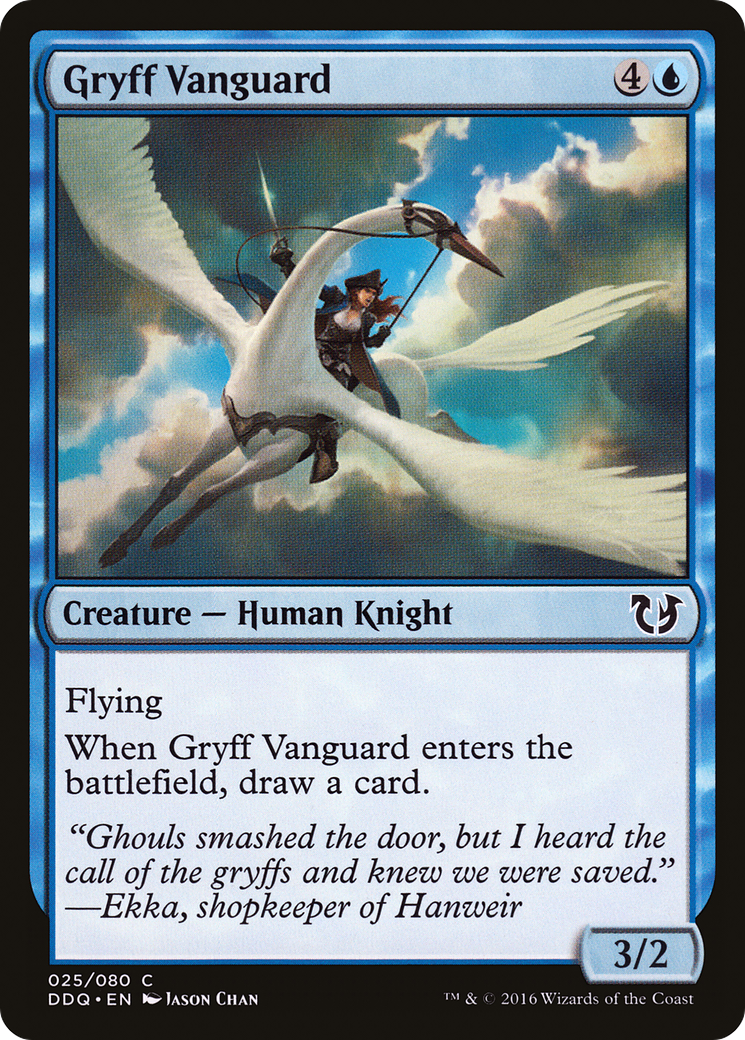 Image of Gryff Vanguard [Duel Decks: Blessed vs. Cursed]