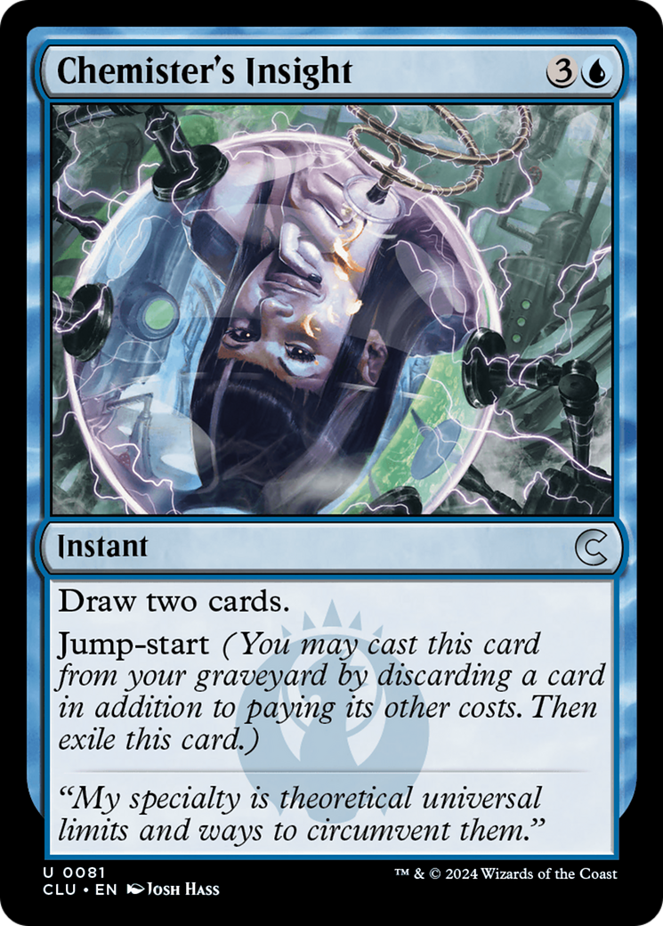 Image of Chemister's Insight [Ravnica: Clue Edition]