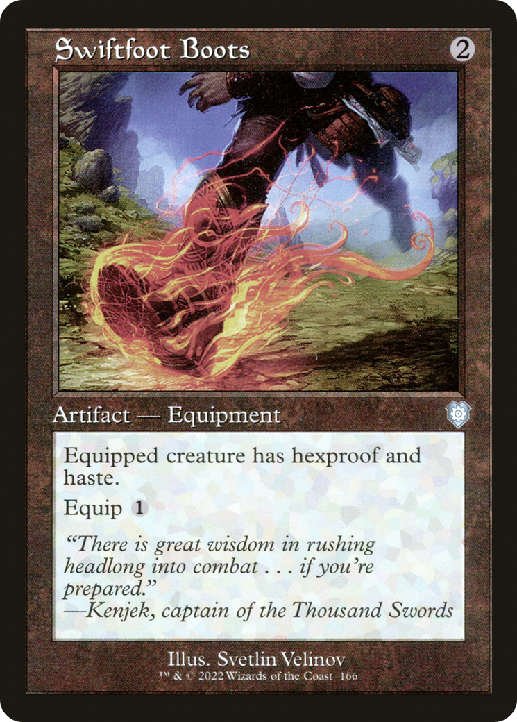 Image of Swiftfoot Boots (Retro) [The Brothers' War Commander]