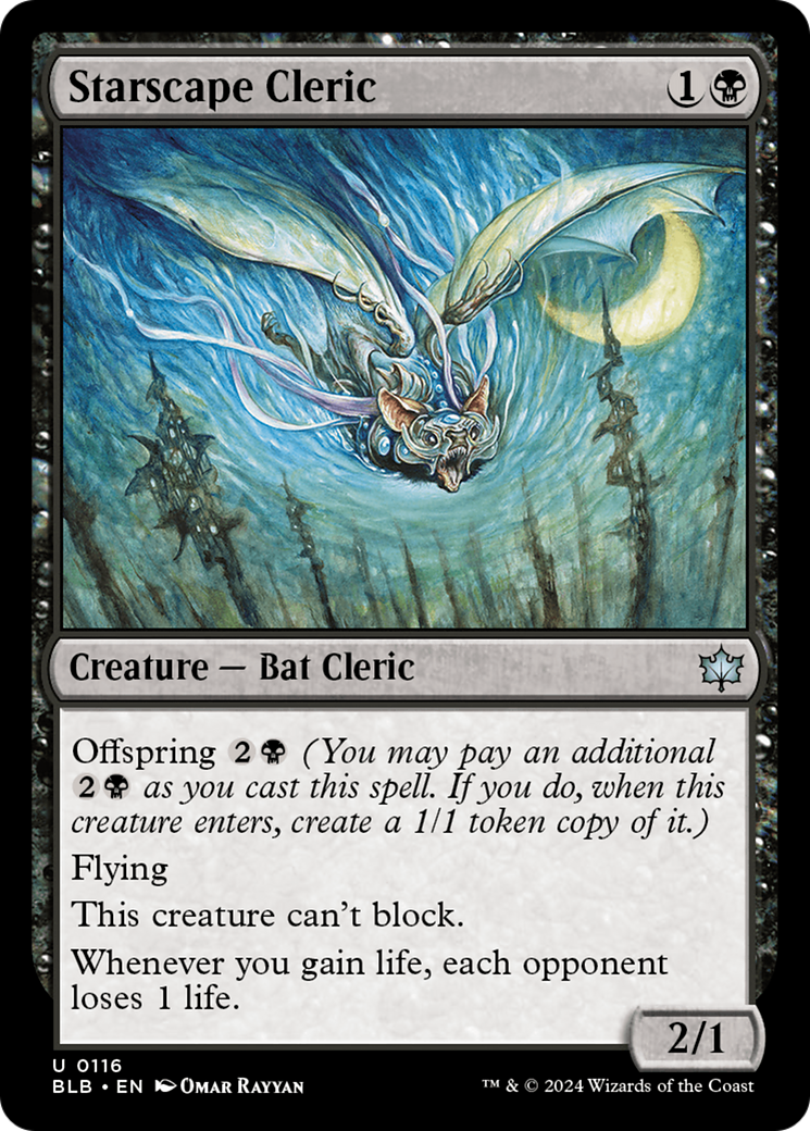 Image of Starscape Cleric [Bloomburrow]